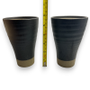 Two Beautiful Brown Ceramic Clay Cups.