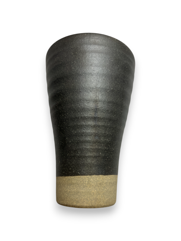 Two Beautiful Brown Ceramic Clay Cups.