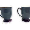 2x  Denby Storm Grey Mugs