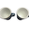 2x  Denby Storm Grey Mugs