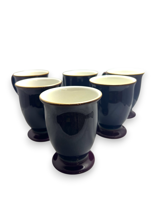 Denby Storm Plum Mugs