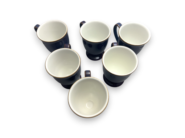 Denby Storm Plum Mugs