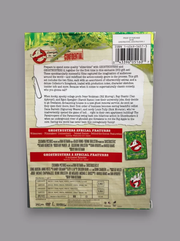 Ghostbusters 1 & 2 – Double Feature Gift Set (DVD)
