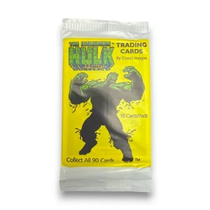The Incredible Hulk Trading Cards – (Sealed Pack)