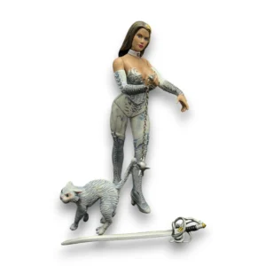 Alley Cat Action Figure – White Outfit Variant